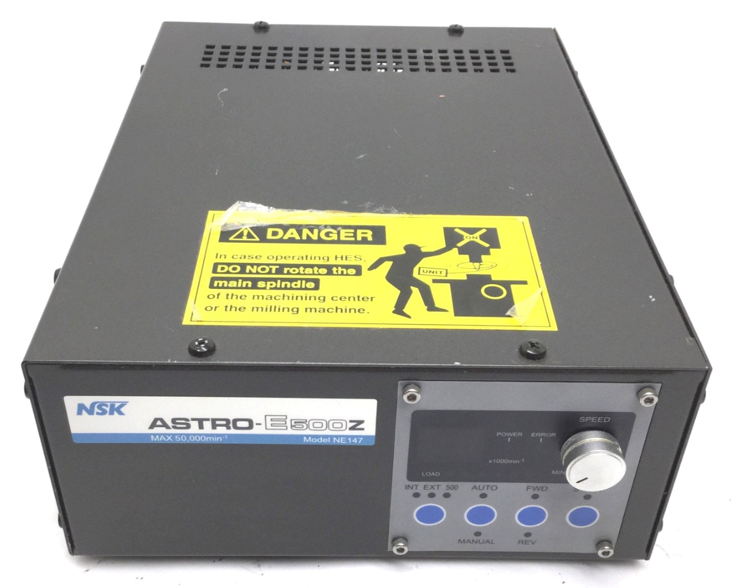 Used NSK NE147 Astro-E500Z Spindle Controller, Input: 115/230VAC, 50/60Hz, 180W