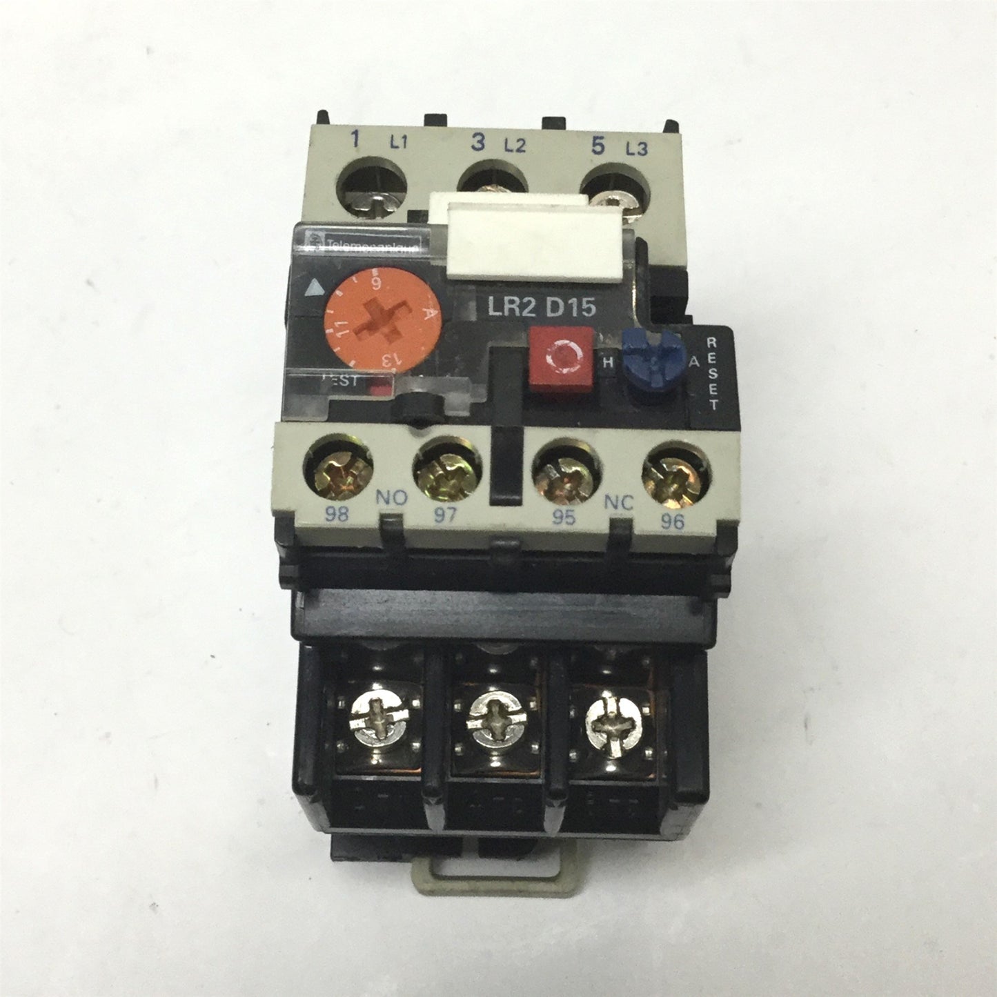 Used Telemecanique LR2-D1516 Thermal Overload Relay, Adjustable Current Range: 9-13A