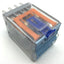 Used Lot of 15 Cromat Releco C4-A40FX Ice Cube Relay, 4 Contacts, 12 Pin, DC 1.4 W