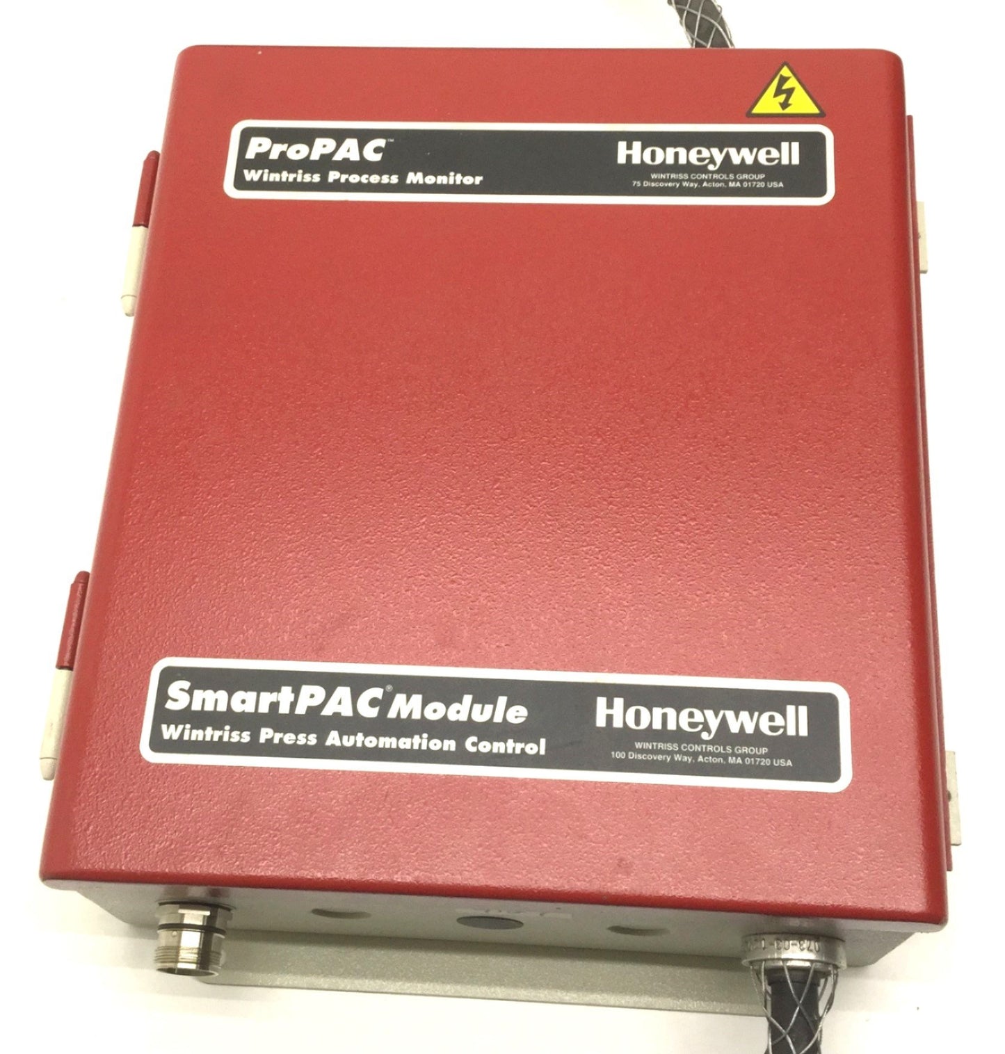 Used SmartPAC Module 9645903 Wintriss Press Automation Control Enclosure, With Cables