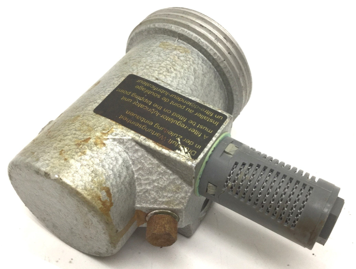 Used Flux Pumps F 416-1 Ex Explosion Proof Air Motor Operating Press: 43-87 PSI, 470W