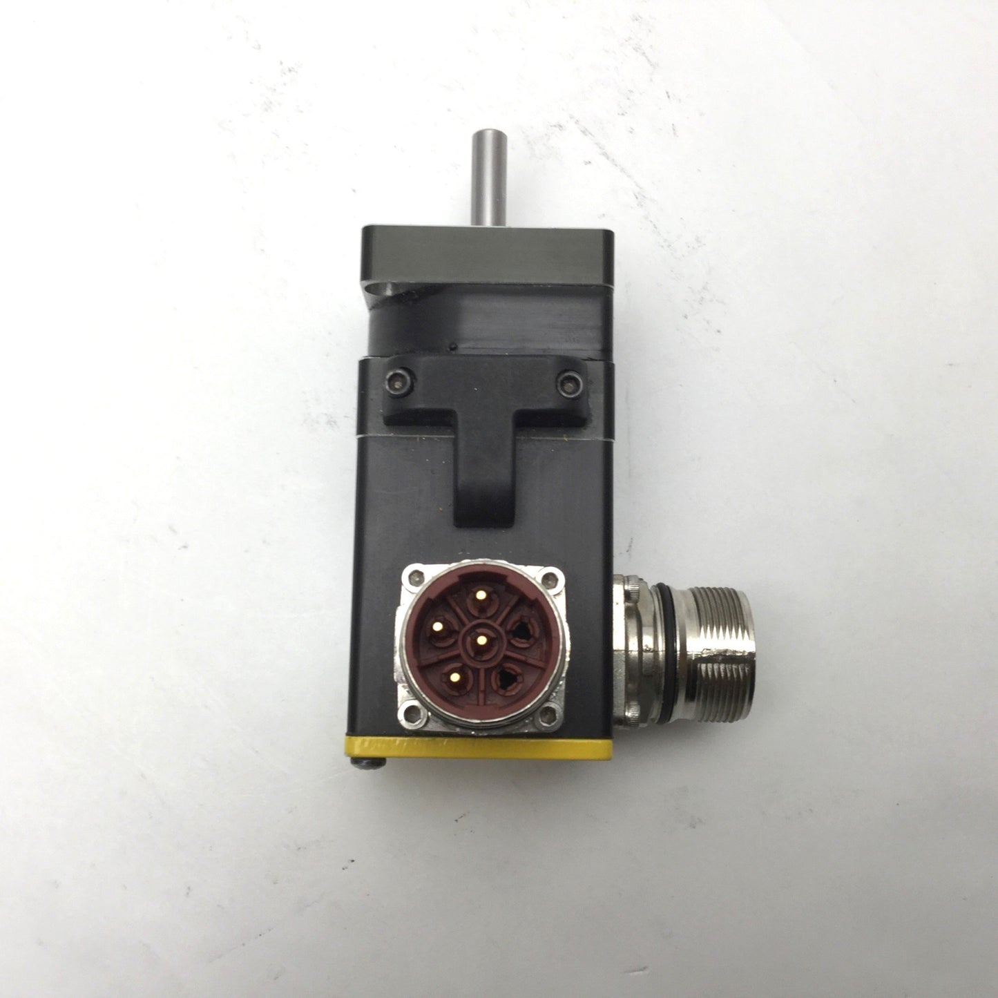 Used Parker BE161CJ-NPSN Brushless Servo Motor 340Vac 0.063Kw Rated Power 0.25" Shaft