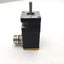 Used Parker BE161CJ-NPSN Brushless Servo Motor 340Vac 0.063Kw Rated Power 0.25" Shaft