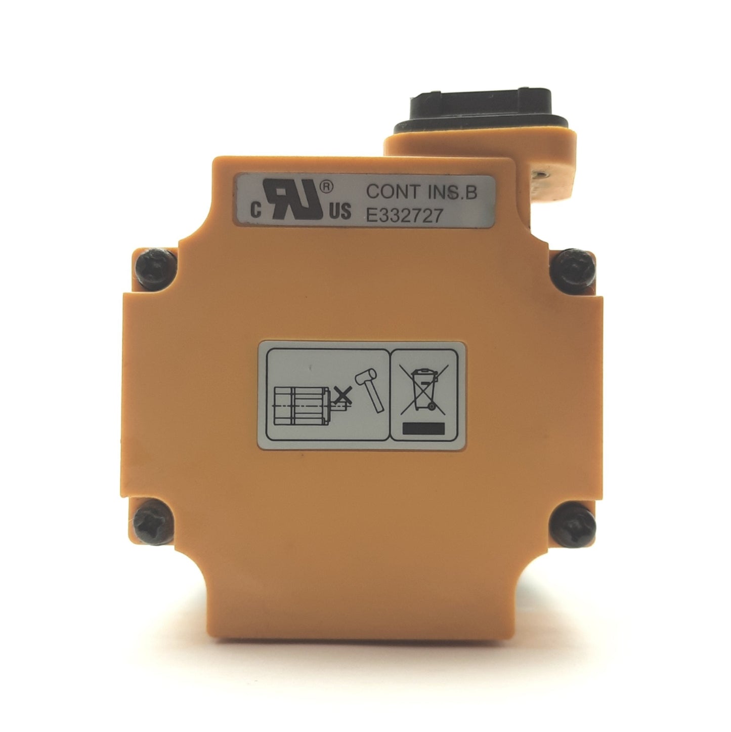 Used Parker PM-FBL04AMK AC Servo Motor 400W, 3000RPM, ?14mm Shaft w/Encoder Feedback