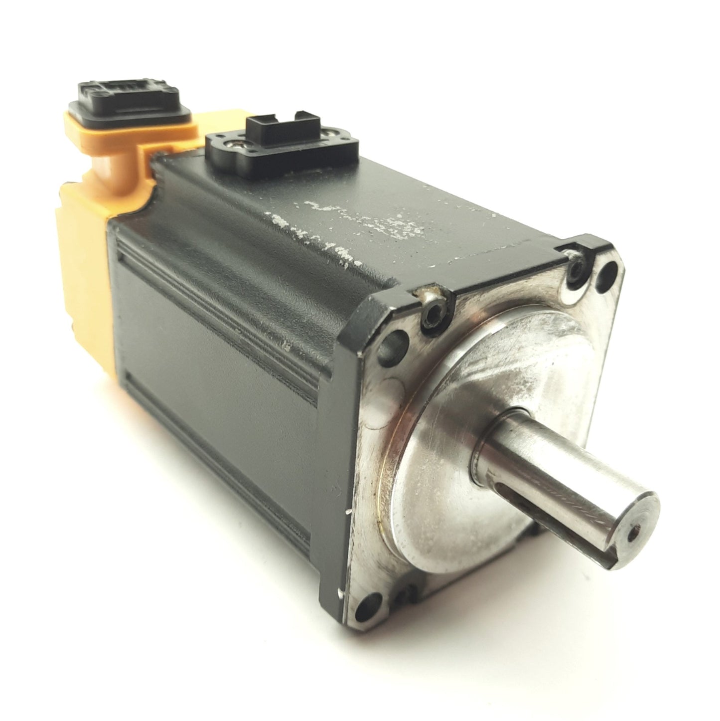 Used Parker PM-FBL04AMK AC Servo Motor 400W, 3000RPM, ?14mm Shaft w/Encoder Feedback