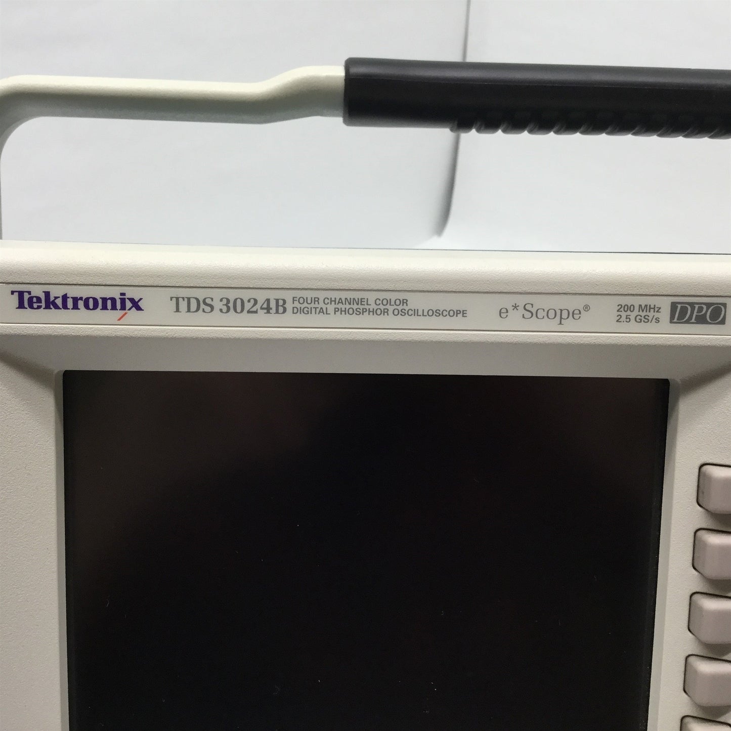 Used Tektronix TDS 3024B Four Channel Color Digital Phosphor Oscilloscope eScope