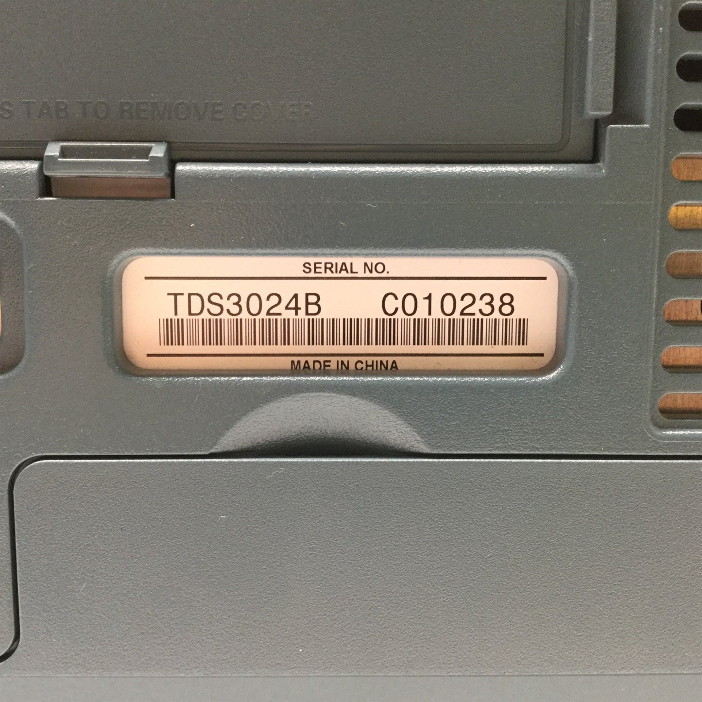 Used Tektronix TDS 3024B Four Channel Color Digital Phosphor Oscilloscope eScope
