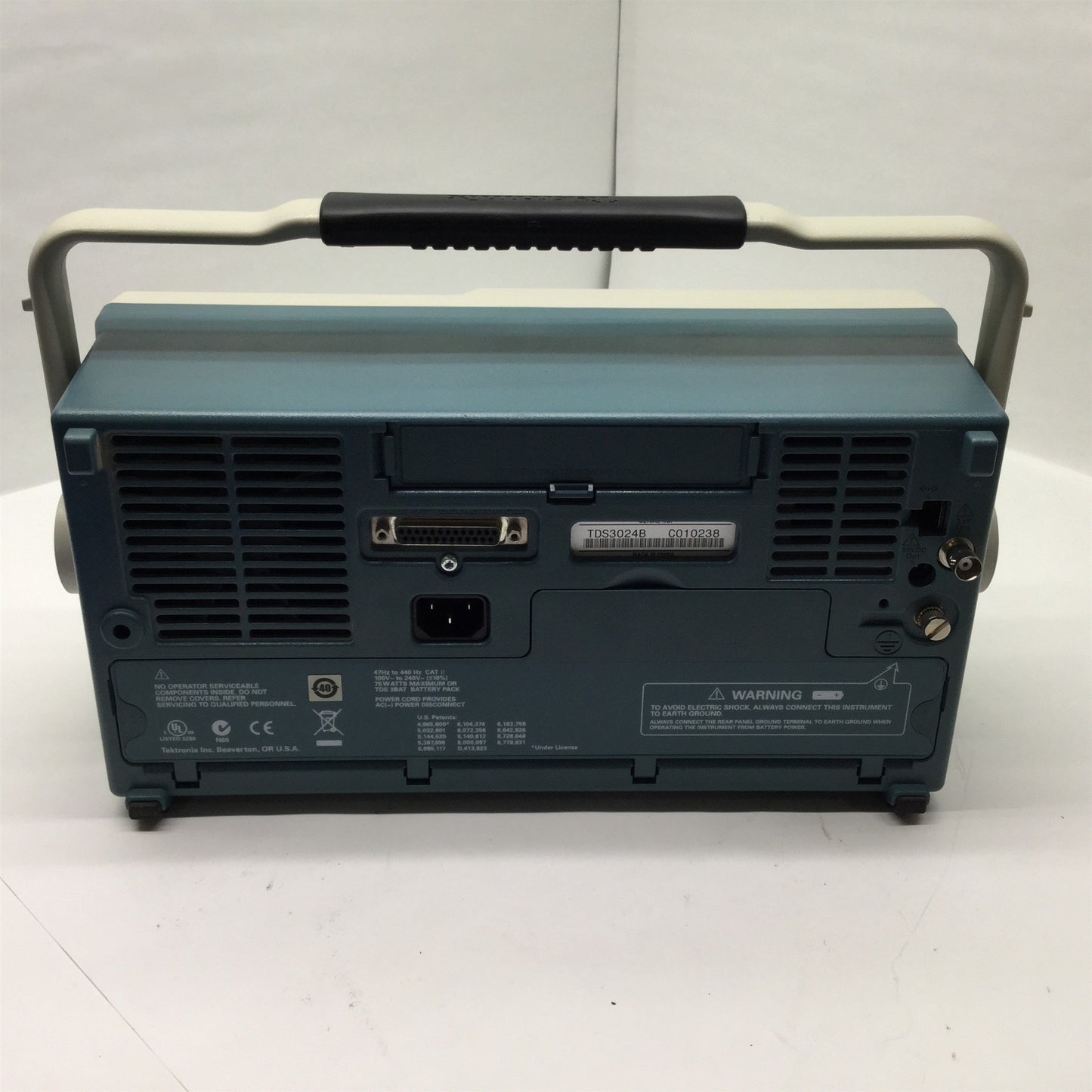 Used Tektronix TDS 3024B Four Channel Color Digital Phosphor Oscilloscope eScope