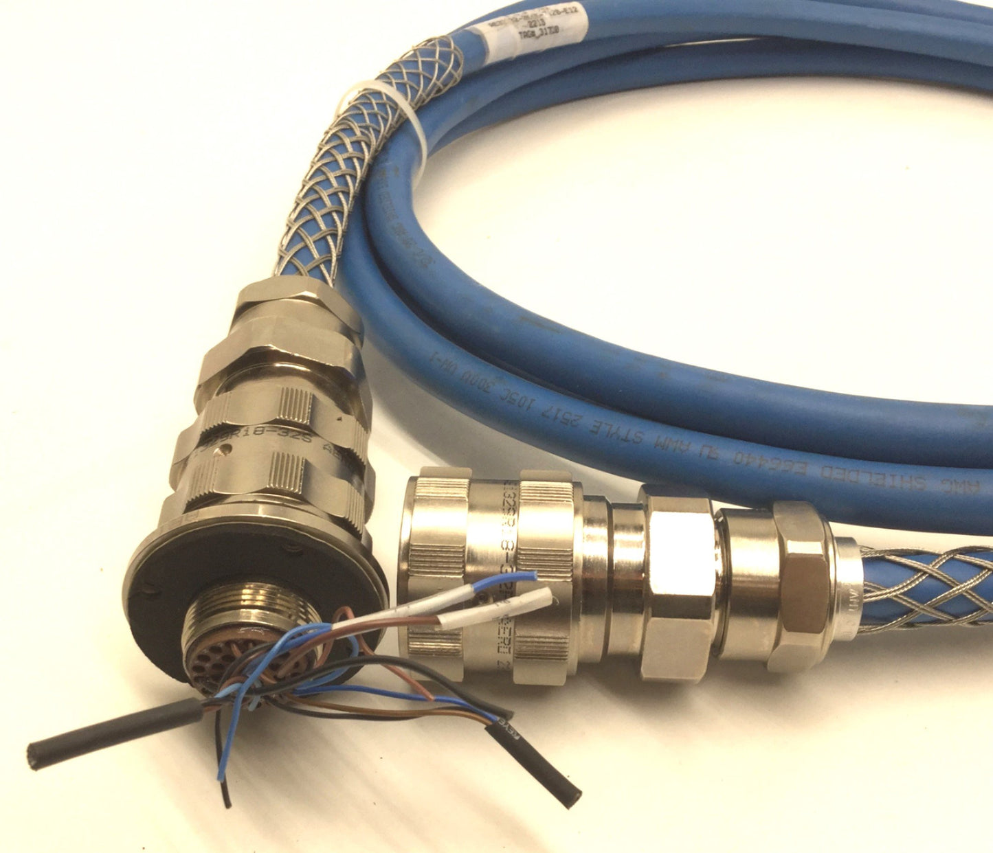 Used Aero Industrial AE32532-3K4K-7120-E12 X-Line Military Specified Connector Cable