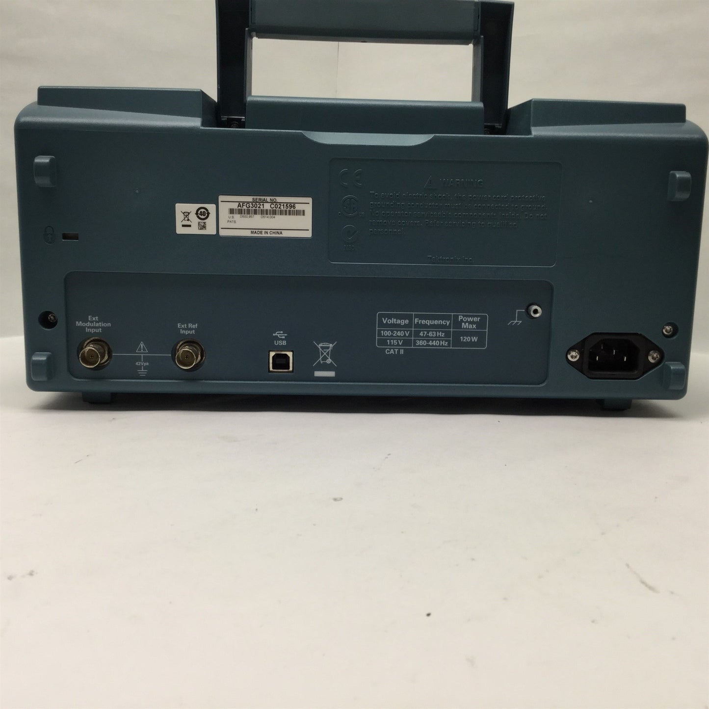 Used Tektronix AFG 3021 Single Channel Arbitrary/Function Generator 250MS/s 25MHz