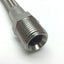Used Parker Stainless Steel Braided Hose, 1/2" NPT to Inverted Flare L: 6.5"