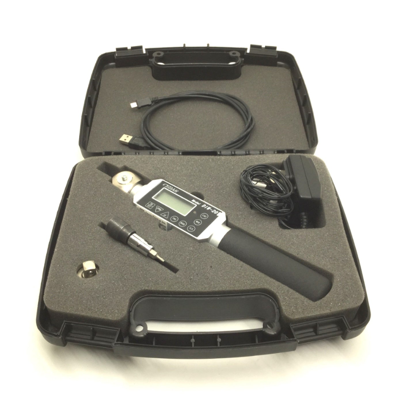 Used Cedar DIW-20 Digital Torque Screwdriver Capacity: 180 lb-in / 20 N-m, 3/8" DR