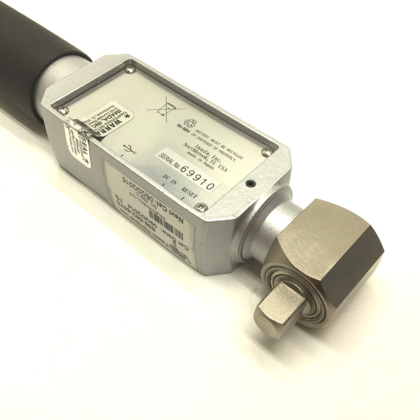 Used Cedar DIW-20 Digital Torque Screwdriver Capacity: 180 lb-in / 20 N-m, 3/8" DR