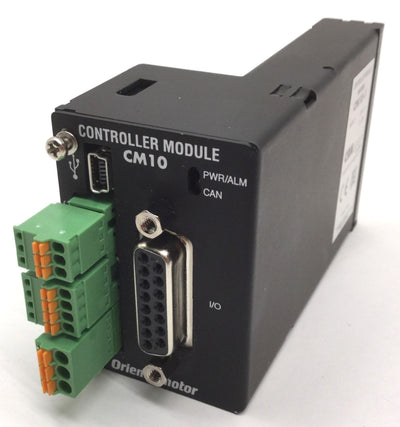 Used Oriental Motor CM10 Controller Module For ARD-K Stepper Motor Driver 24VDC, .13A