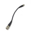Used Lot of 4 RG-58C/U Shielded Flexible Coaxial Cables with BNC Connectors 10"