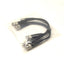 Used Lot of 4 RG-58C/U Shielded Flexible Coaxial Cables with BNC Connectors 10"