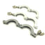 Used Lot of 7 Miscellaneous Single-Pin Vacuum Tri Clamps 3x ID: 1.75" 4x ID: 1.125"