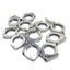 Used Lot of 11 Miscellaneous 2-1/2" Single-Pin Vacuum Latch Tri-Clamps, ID: 1-7/8"