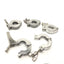 Used Lot of 10 Miscellaneous Single-Pin Vacuum Latch & Wing Nut Tri-Clamps