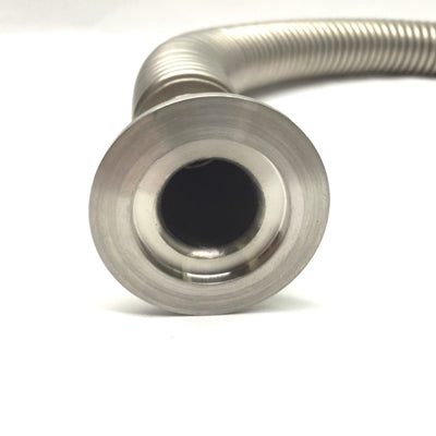 Used 321-12-X-24 Convoluted Stainless Steel Vacuum Tubing 70-1000°F 20-537°C 3/4"OD