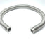 Used Convoluted Stainless Steel Vacuum Tubing, 36" length, 1" I.D., 1.36"O.D.