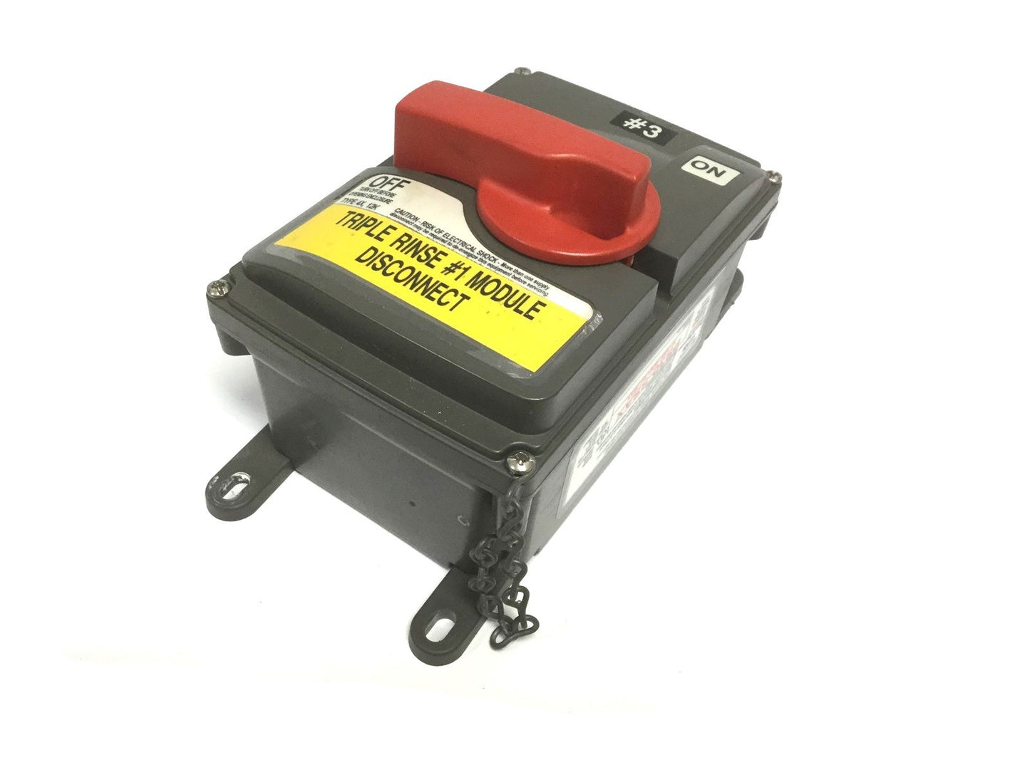 Used Pass and Seymour PS30-SSAX Circuit-Lock Disconnect Switch 30A 600VAC *Details
