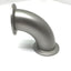 Used Stainless Steel 90° Elbow Vacuum Fitting 1.5" O.D. K40 Flanged Ends