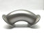 Used Stainless Steel 90° Elbow Vacuum Fitting 1.5" O.D. K40 Flanged Ends