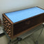 Used Heat Exchanger Water Air, 68.5 lb, 34"x10.5" Fins, 1" NPT to 3x 1/2" NPT
