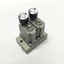 Used SMC NARM1000-2A1-N01G Pressure Regulator Manifold, 2-Station, 7-100psi w/Gauges