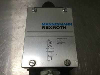 Used Rexroth RR00880089 Hydraulic Solenoid Valve J Spool for D05 Subplate