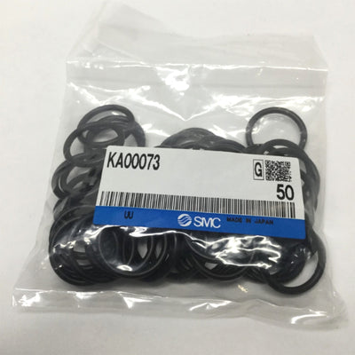 New Lot of 50 SMC KA00073 O-Ring Seals, 22.6 x 17.8 x 2.4mm, GT Cylinders, NBR