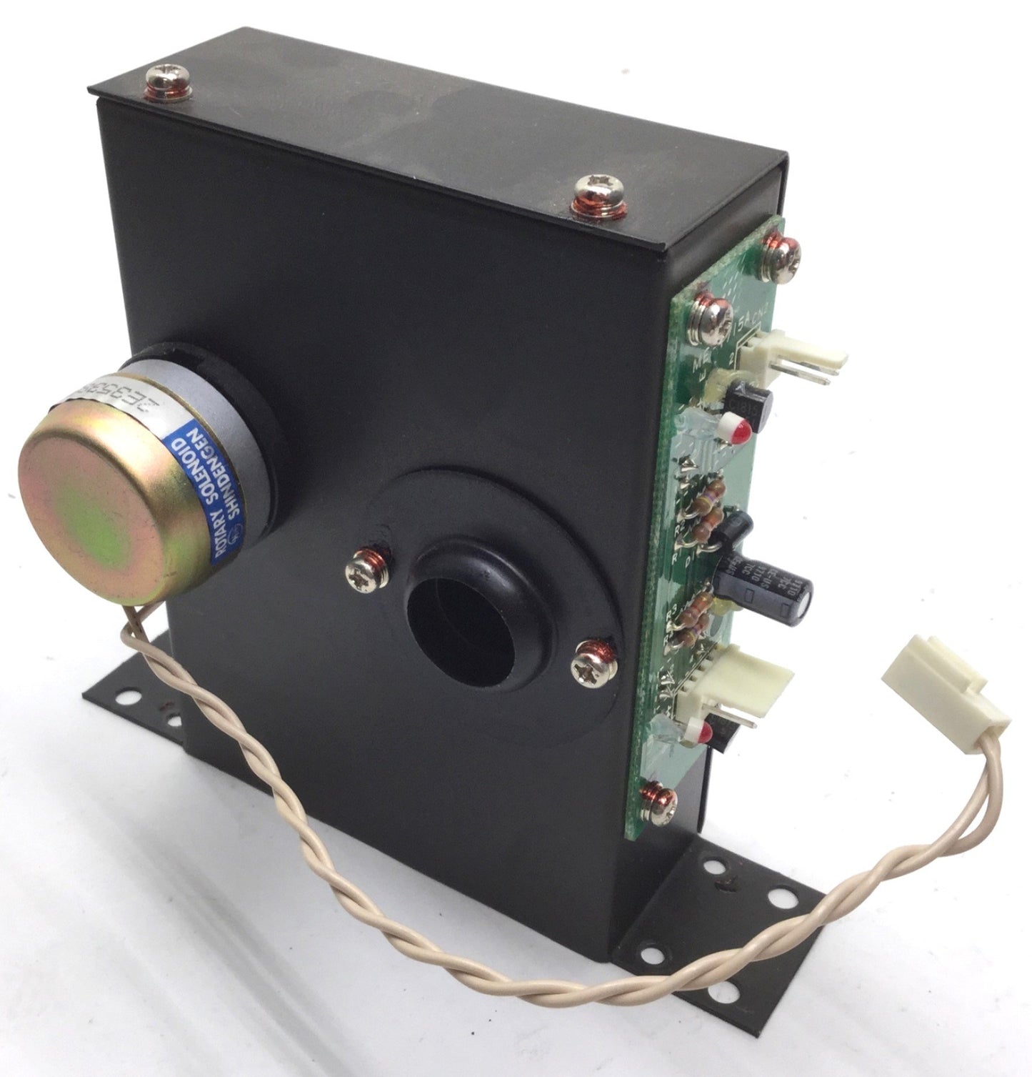 Used Laser Shutter For LW100 YAG Laser ID: 5/8" Rotary Solenoid Shindengen 2E35385RL