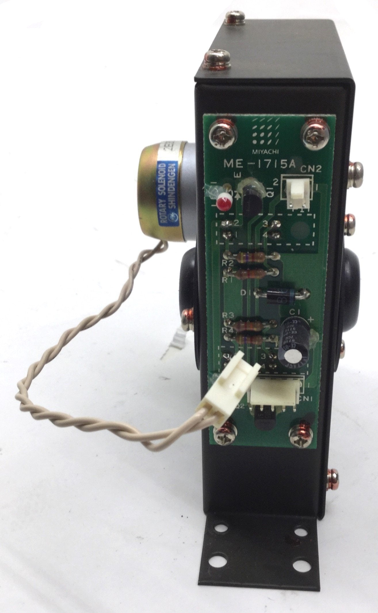 Used Laser Shutter For LW100 YAG Laser ID: 5/8" Rotary Solenoid Shindengen 2E35385RL