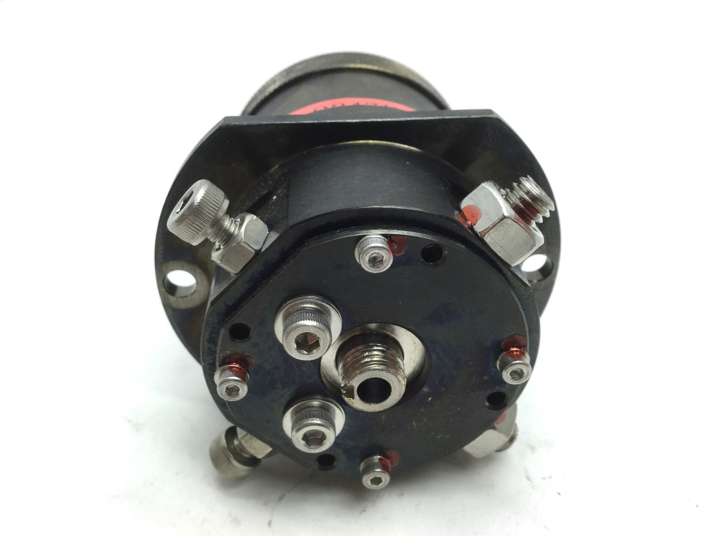 Used Unitek Miyachi MLU-0247B Fiber Coupling Lens Collimator YAG 100W 1064 Nanometers