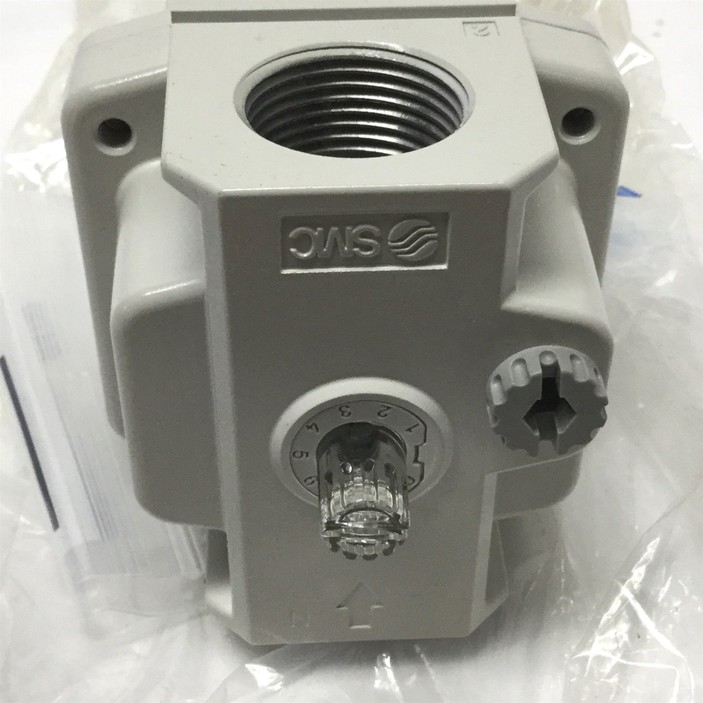 New – Open box SMC AL50-N10-8Z-A Pneumatic Modular Air Lubricator, Metal Bowl, 150psi, 1" NPT
