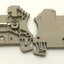 Used Lot of 51 Weidmuller WDU 2.5 W-Series Feed-Thru Terminal Blocks 800V