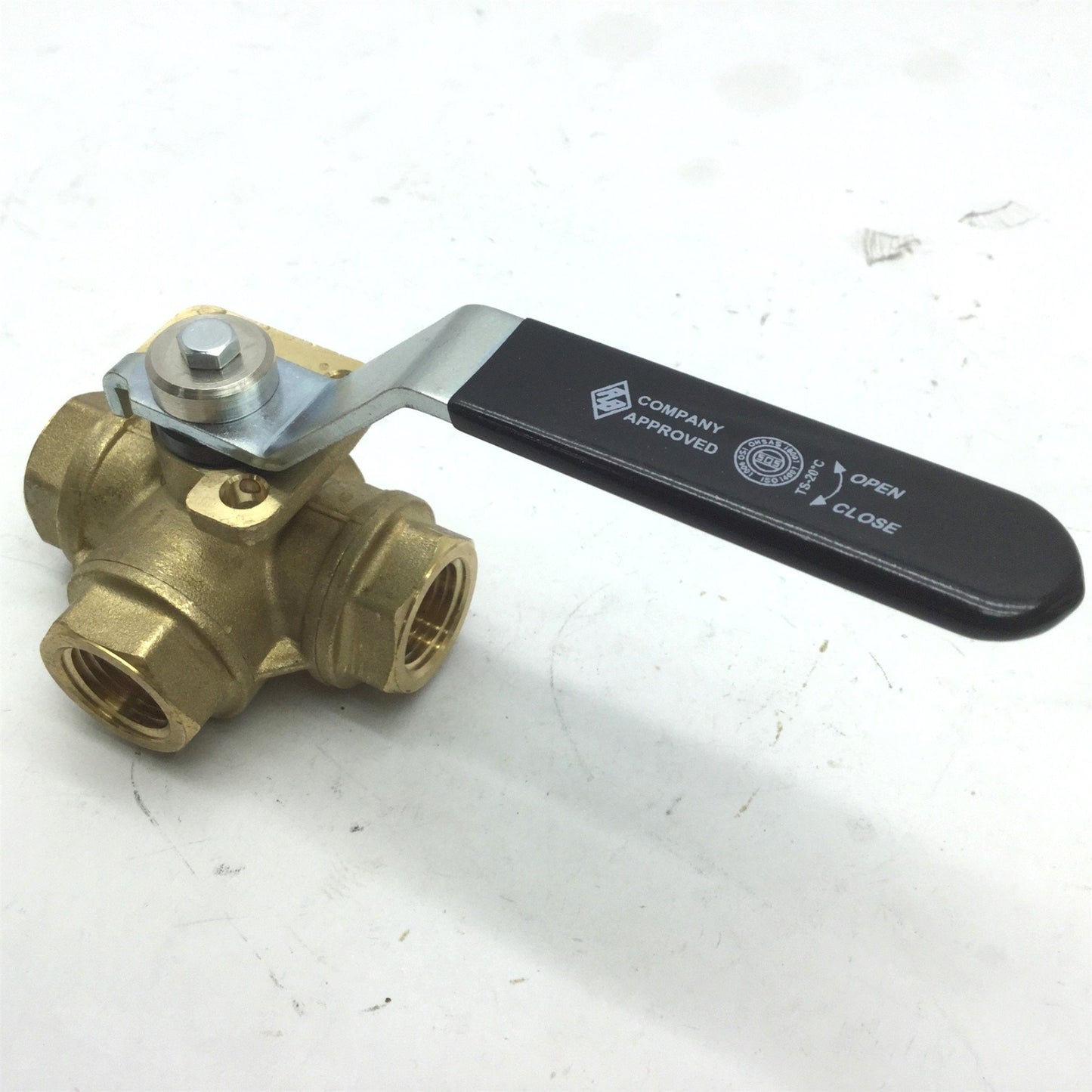 New Rubinetterie Bresciane Ball Valve T 1/2" NPT CW617N Brass
