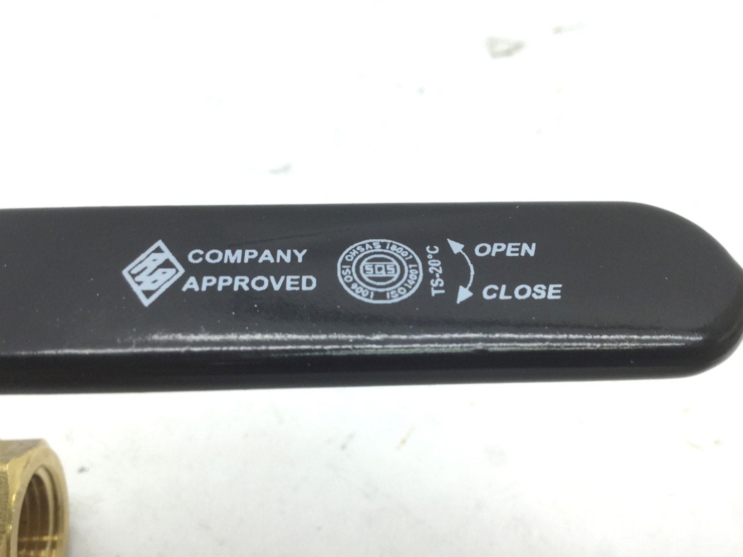 New Rubinetterie Bresciane Ball Valve T 1/2" NPT CW617N Brass