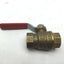 Used Lot of 3 Mueller Ball Valves Brass 2x 1/2" NPT, 1x 1" NPT