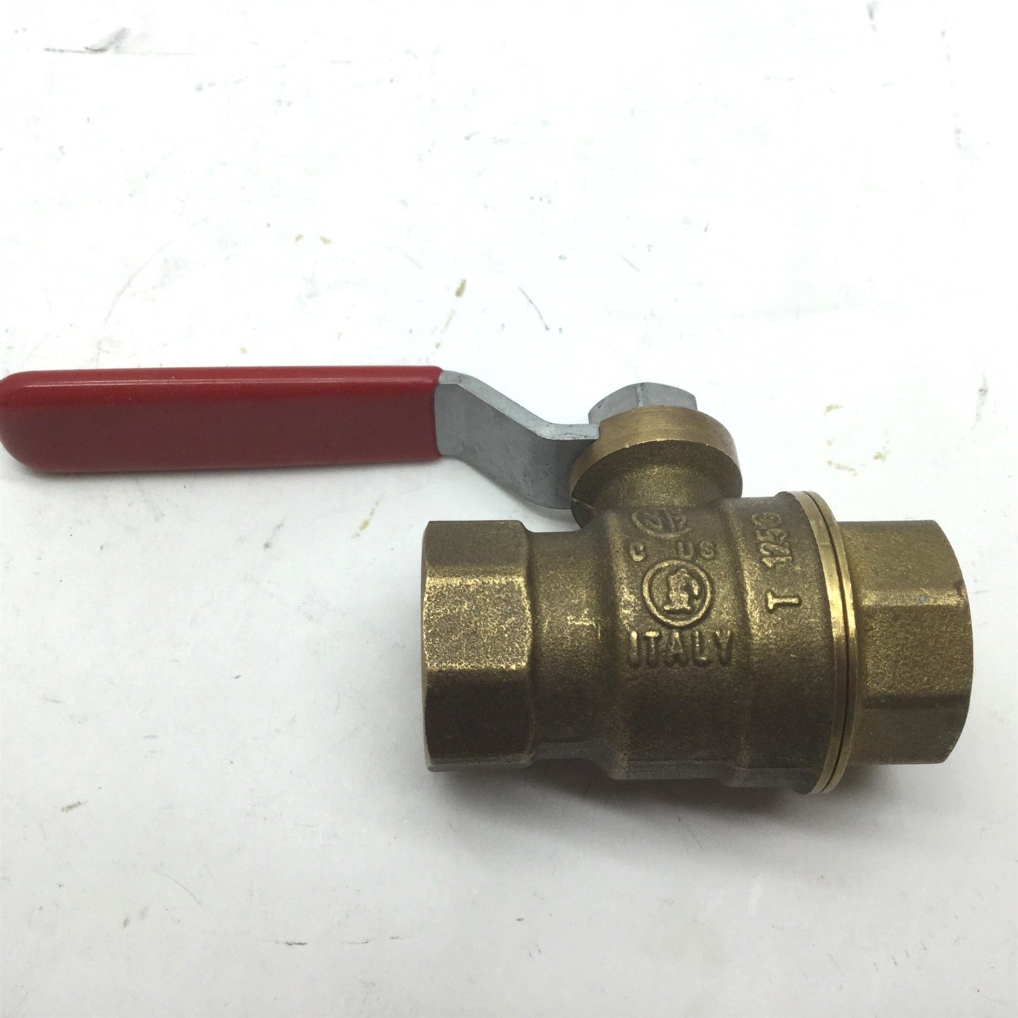 Used Lot of 3 Mueller Ball Valves Brass 2x 1/2" NPT, 1x 1" NPT