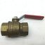 Used Lot of 3 Mueller Ball Valves Brass 2x 1/2" NPT, 1x 1" NPT