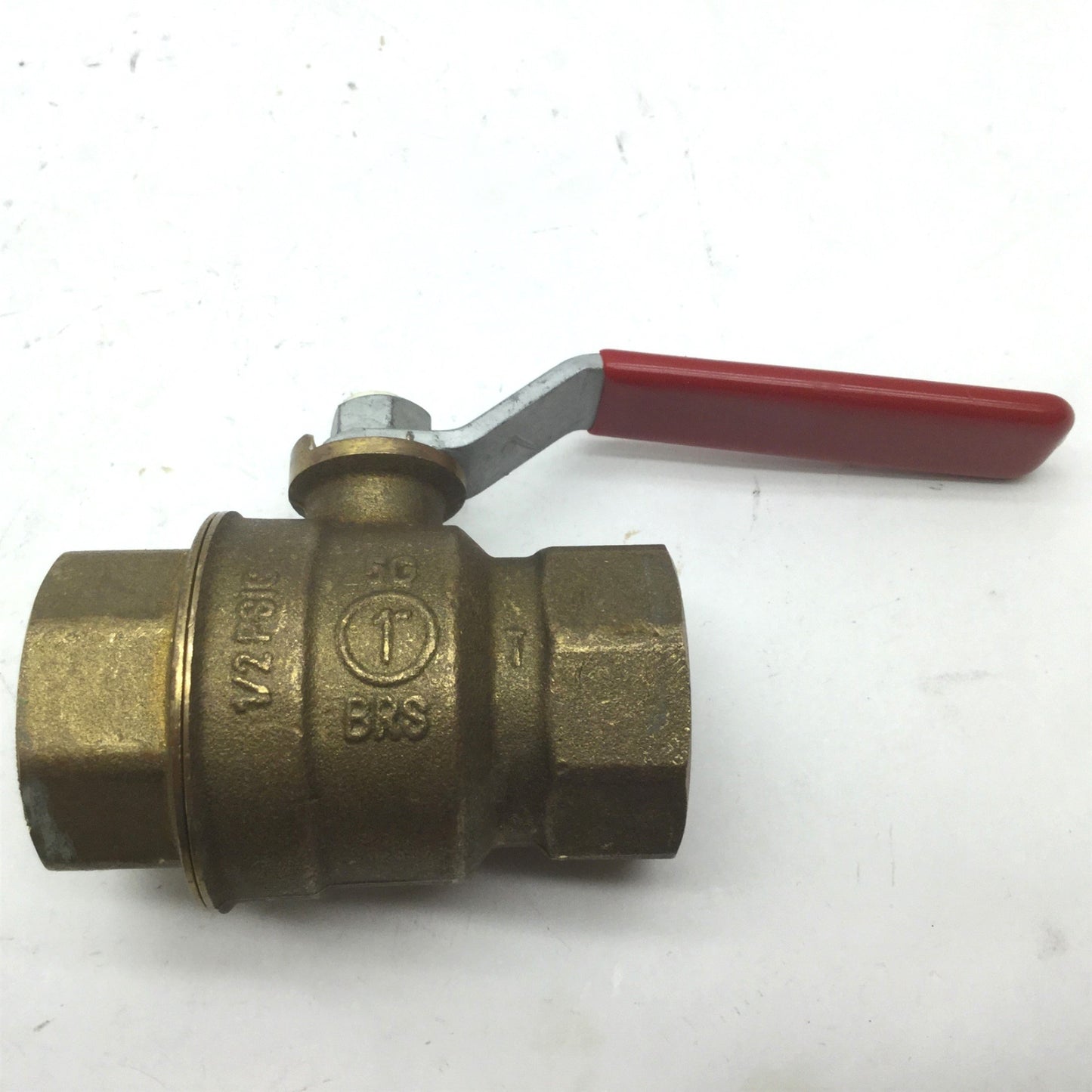 Used Lot of 3 Mueller Ball Valves Brass 2x 1/2" NPT, 1x 1" NPT