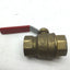 Used Lot of 3 Mueller Ball Valves Brass 2x 1/2" NPT, 1x 1" NPT