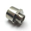 Used Lot of 7 Stainless Steel Adapter Fitting, 1/2" NPT Female to 3/8" O-Ring Boss