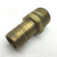 Used Lot of 4 Barb Fittings 3/4" MNPT to 3/4" Barb Brass