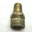 Used Lot of 4 Barb Fittings 3/4" MNPT to 3/4" Barb Brass