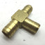 Used Lot of 9 Barb T Fittings 3/8" Tee Dash 6