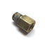 Used Lot of 5 Brass Adapter Pipe Fitting, 1/8" NPT Male to Female