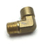 Used Lot of 4 Brass Adapter Pipe Fitting, 1/4" NPT Male to 1/4-4 SAE ORB Female